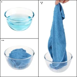 Unique Bargains Microfiber Lint Free Highly Absorbent Reusable Kitchen Towels 12 Packs -Kitchen Utensil Store GUEST e6e42897 f465 48ce 9f7a f75ddd110998