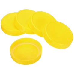 Unique Bargains Regular Mouth Plastic Mason Jar Lids With Silicone Sealing Ring 6 Pcs -Kitchen Utensil Store GUEST e75de3a2 f866 4638 bb3e 2f6b12a30368