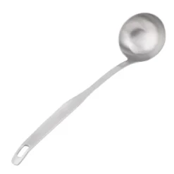 Unique Bargains Home Kitchenware Stainless Steel Soup Porridge Spoon Ladle 1 Pc