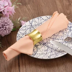 Unique Bargains Metal Wear-Resistant Dining Table Decorative Striped Open Napkin Rings 6 Unique Bargains Metal Wear-Resistant Dining Table Decorative Striped Open Napkin Rings -Kitchen Utensil Store GUEST e9c48b72 036b 48d0 b19b 9c6400fbb3ac