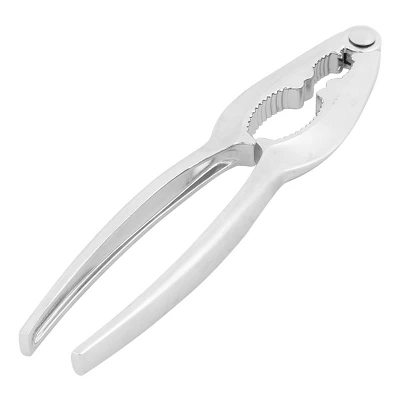 Unique Bargains Metal Nut Cracker Home Kitchen Silver Tone 6" X 1.4" X 0.5" 2 Unique Bargains Metal Nut Cracker Home Kitchen Silver Tone 6" X 1.4" X 0.5" - Image 2