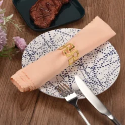Unique Bargains Metal Hollow Out Wear Resistant Decorative Napkin Rings 4 Pcs -Kitchen Utensil Store GUEST ead0eba6 a4ea 41cd b434 5c5c99cd2552