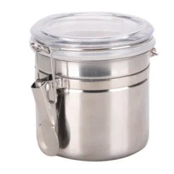 Unique Bargains Kitchen Counter Stainless Steel Airtight Canister With Clear Lid Locking Clamp 1 Pc 8 Unique Bargains Kitchen Counter Stainless Steel Airtight Canister With Clear Lid Locking Clamp 1 Pc -Kitchen Utensil Store GUEST ed88dfe2 fd92 41c9 bc7f 858f5bbfe2ae