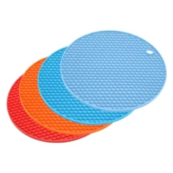 Unique Bargains Round Silicone Heat Resistant Non-slip Flexible Trivet Mats 4 Pcs 13 Unique Bargains Round Silicone Heat Resistant Non-slip Flexible Trivet Mats 4 Pcs -Kitchen Utensil Store GUEST edc5a0e7 1a38 44f0 9b1c d56e60c64146