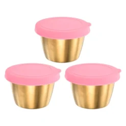 Unique Bargains Silicone Durable Leak-proof Airtight Pink Condiment Containers -Kitchen Utensil Store GUEST ef4ee3e4 bfe9 42bf bc5d 3cb704fef0dd