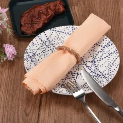 Unique Bargains Wedding Birthday Acrylic Shiny Decorative Reusable Artificial Crystal Napkin Ring 4 Pcs -Kitchen Utensil Store GUEST f0ce6410 6ed0 4755 818d 3969c6fd5a32