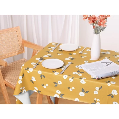 Unique Bargains PVC Resistant Dinner Restaurant Waterproof Table Cover 1 Pc 5 Unique Bargains PVC Resistant Dinner Restaurant Waterproof Table Cover 1 Pc - Image 5