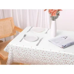 Unique Bargains Disposable Plastic Rectangle Printed Gold Domes Dining Parties Table Covers 6 Pcs -Kitchen Utensil Store GUEST f2c30f8d d355 4de7 bb2d c0ea33d75f3c