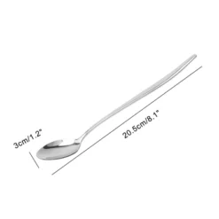 Unique Bargains Stainless Steel Long-Handle Ice Cream Scoop For Kitchen Silver Tone 8.1'' Length 6 Pcs -Kitchen Utensil Store GUEST f472e4c5 1834 4bdc a602 974c5f56f636