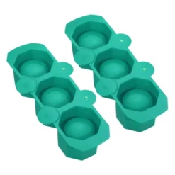 Unique Bargains Silicone Freezer Home Use 3-Cavity Ice Cube Trays -Kitchen Utensil Store GUEST f76c4e4b 6de3 4e52 80d7 24e7b380cc07