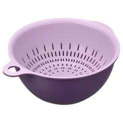 Unique Bargains Kitchen Strainer Colander Bowl Set Medium Double Layer Drain Basket -Kitchen Utensil Store GUEST f90e4c34 a3cb 46ce 8faf 67ef05ab6dc3