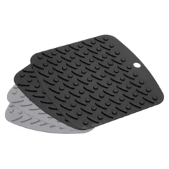 Unique Bargains Heat Resistant Non-Slip Flexible Durable Trivet Mat 4 Pcs -Kitchen Utensil Store GUEST f95102ff d5ac 45a2 bd38 ae4343610e4a
