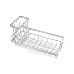 Unique Bargains Kitchen Storage Stainless Steel Sink Caddy 8.27"x3.5"x2.52" -Kitchen Utensil Store GUEST fa05c40f db03 4c3d 9c25 5a99dafc24fa