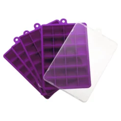 Unique Bargains Silicone Square Easy Ice Release 24 Grid Ice Cube Trays -Kitchen Utensil Store GUEST fab8145b cdd0 4084 b132 592fbc180ae3