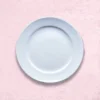 Unique Bargains Washable Polyester Place Mats Pink 12 Pcs