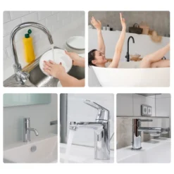 Unique Bargains Bathroom Kitchen Sponge Storage Aluminum Sink Caddy 10.24"x5.71"x2.56" 1 Pc -Kitchen Utensil Store GUEST fb72052d 07b7 43ae 8464 71cff52b8e56