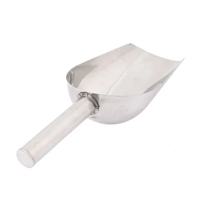 Unique Bargains Home 24.5cm Stainless Steel Flour Shovel Dry Bin Ice Cream Scoops Silver Tone 1 Pc 1 Unique Bargains Home 24.5cm Stainless Steel Flour Shovel Dry Bin Ice Cream Scoops Silver Tone 1 Pc