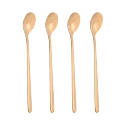 Unique Bargains Stainless Steel Long Handle Iced Tea Coffee Spoons 4 Pcs -Kitchen Utensil Store GUEST fd5d83a8 9d92 4f76 bd5f 6d58eba7d4dc
