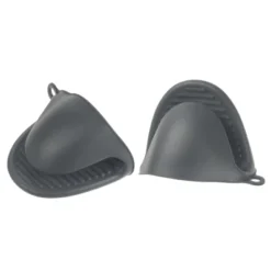Unique Bargains Silicone Heat Resistant Anti-Slip Waterproof Mitts 2 Pcs -Kitchen Utensil Store GUEST fe01d037 7a1c 43e6 876c 4f7359daa9f5