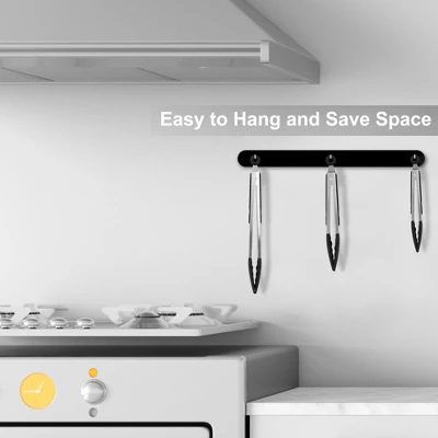 Stainless Steel Kitchen Tongs Set Silicone Food Cooking Tongs 3Pcs 6 Stainless Steel Kitchen Tongs Set Silicone Food Cooking Tongs 3Pcs - Image 6