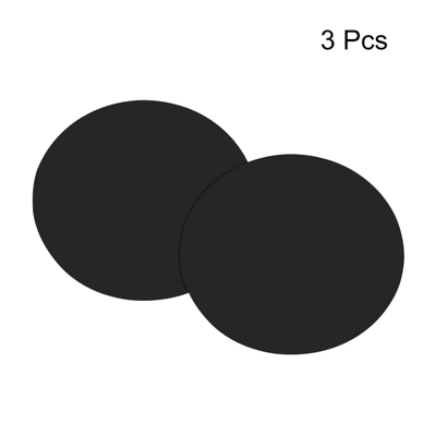 Unique Bargains Silicone Heat Resistant Non-slip Flexible Jar Opener Pad Black 3 Pcs 2 Unique Bargains Silicone Heat Resistant Non-slip Flexible Jar Opener Pad Black 3 Pcs - Image 2