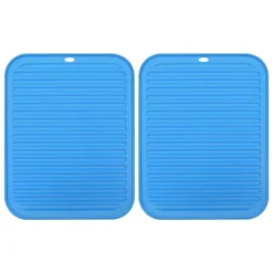 Unique Bargains Dish Drying Mat Set Under Sink Drain Pad Heat Resistant Suitable For Kitchen 2 Pcs -Kitchen Utensil Store GUEST ff7a7e6d 3fc8 4e24 94e2 3287b576607e